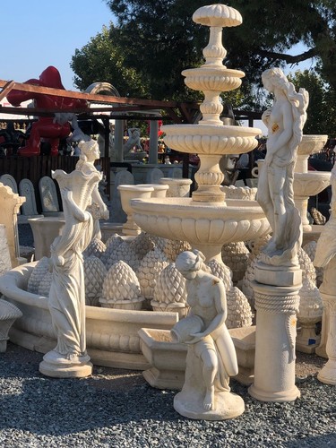 Grande fontaine jardin - grande,
